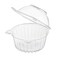 150 Pieces Individual Cupcake Holder, Thick Clear Plastic Dome Single Cupcake Carrier Muffin Container Holders Cases Boxes Cups for Sandwich, Hamburgers, Fruit, Salad, Party Favor Cake